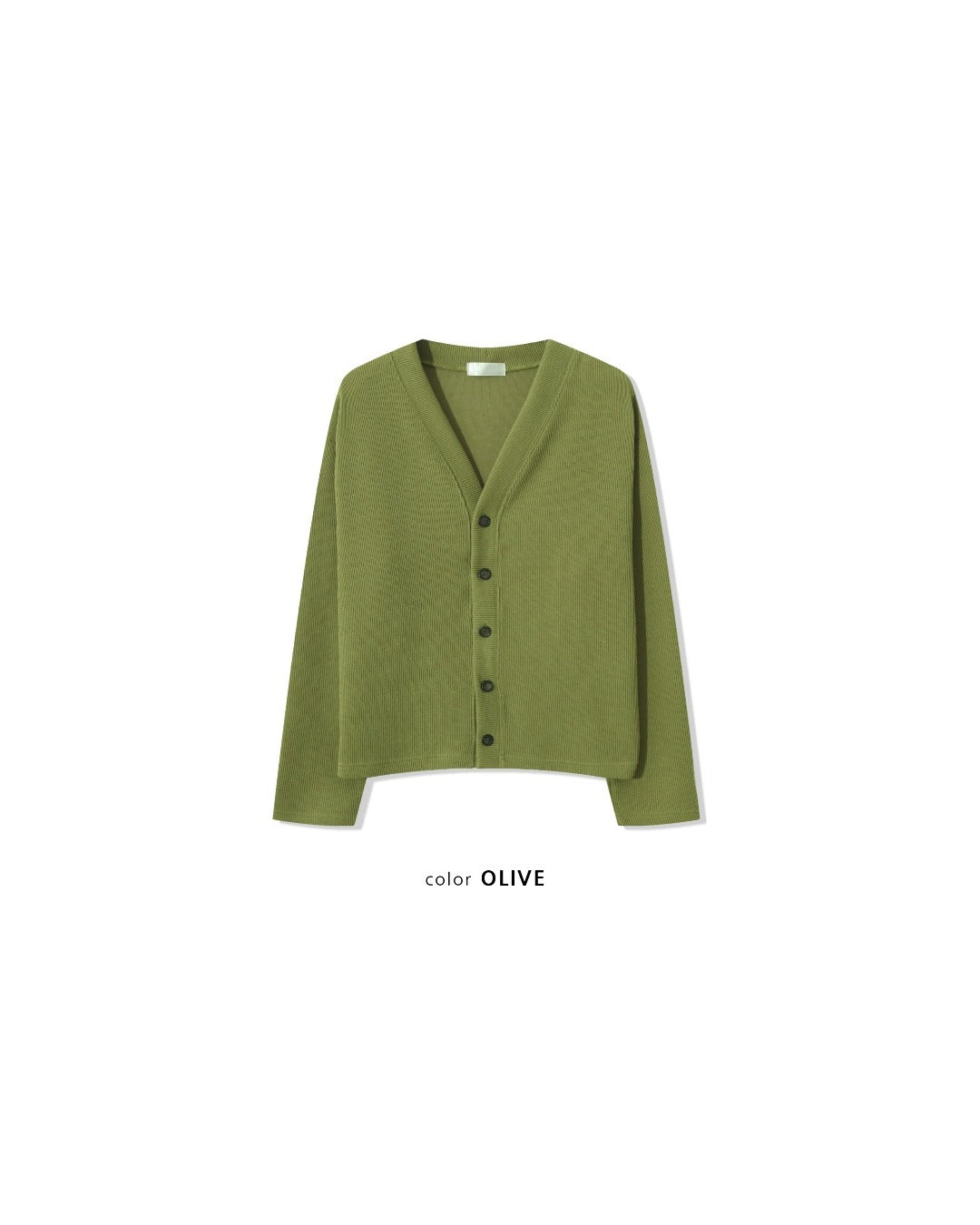 (UNISEX) Knitted V-Neck Cardigan