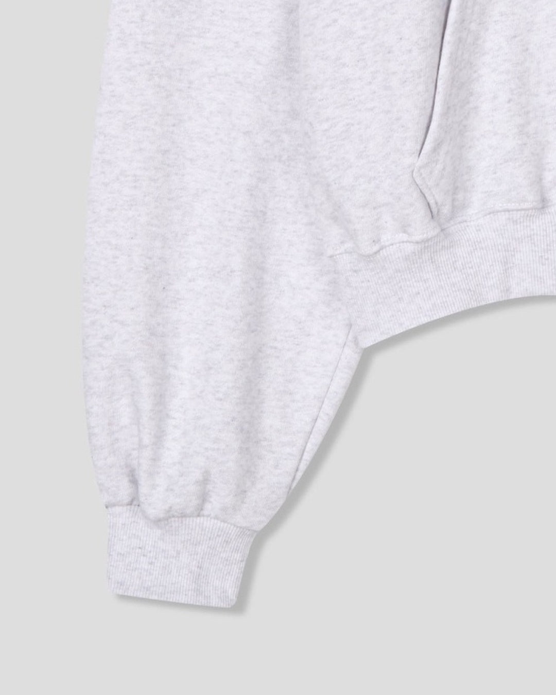 (UNISEX) LA Crop Hood Zip-up