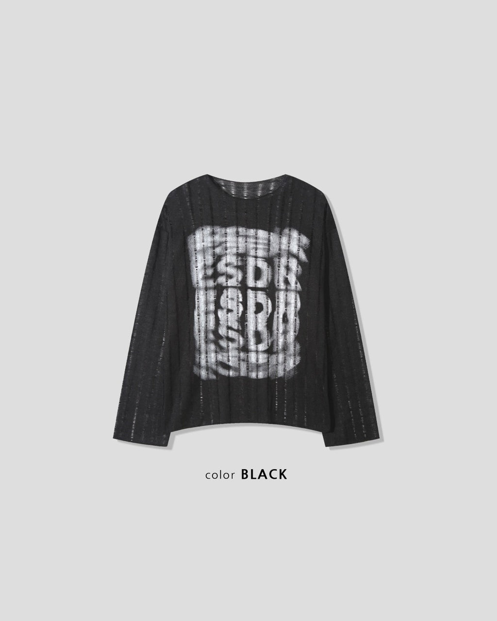 (UNISEX) ESDR Lettering Knit