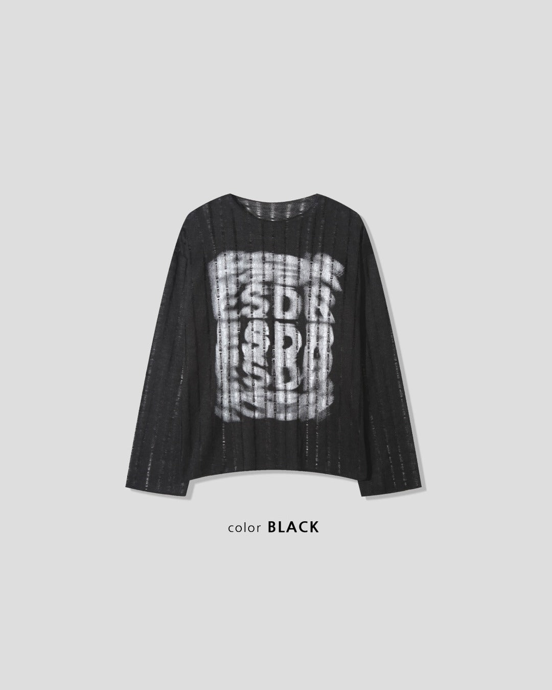 (UNISEX) ESDR Lettering Knit