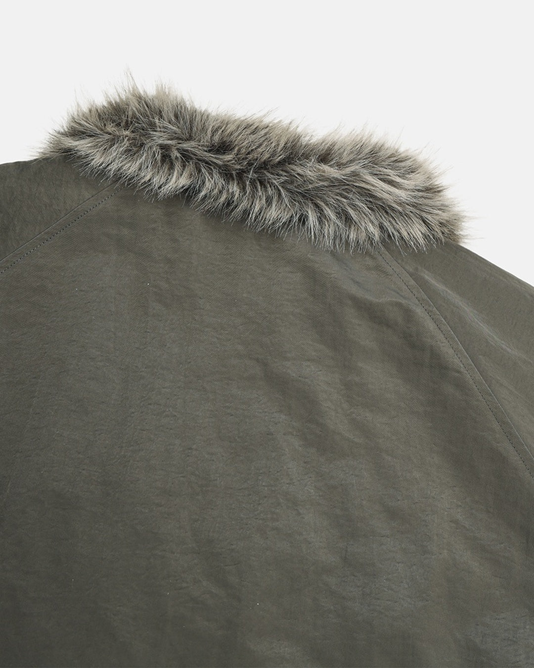 (UNISEX) Fur Trimming Quilted MA-1