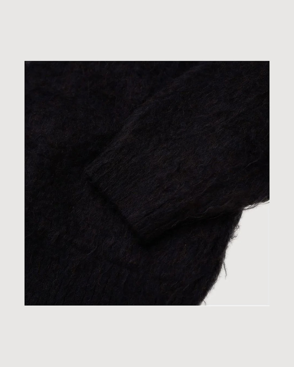 (UNISEX) Angora Crop Cardigan