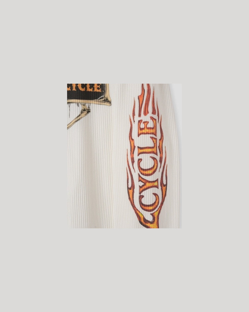 (UNISEX) Cycle Washed Waffle Long Sleeve