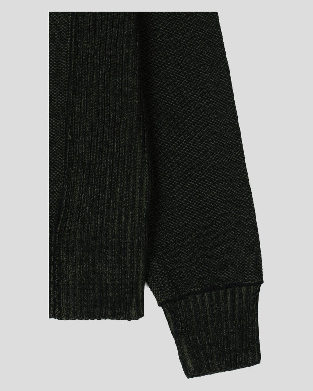 (UNISEX) Two-Tone Round Knit