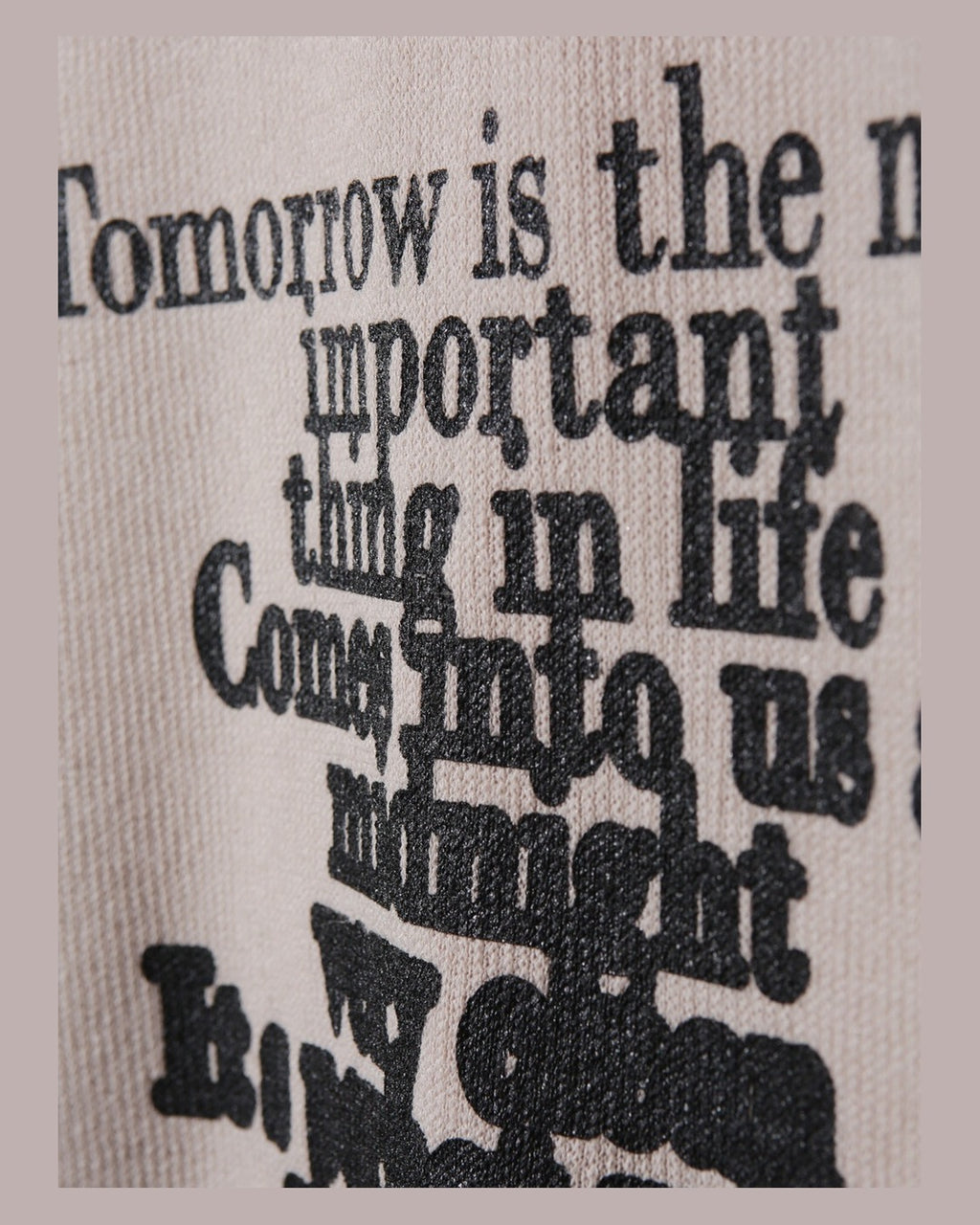 (UNISEX) Lettering Knit Short Sleeve