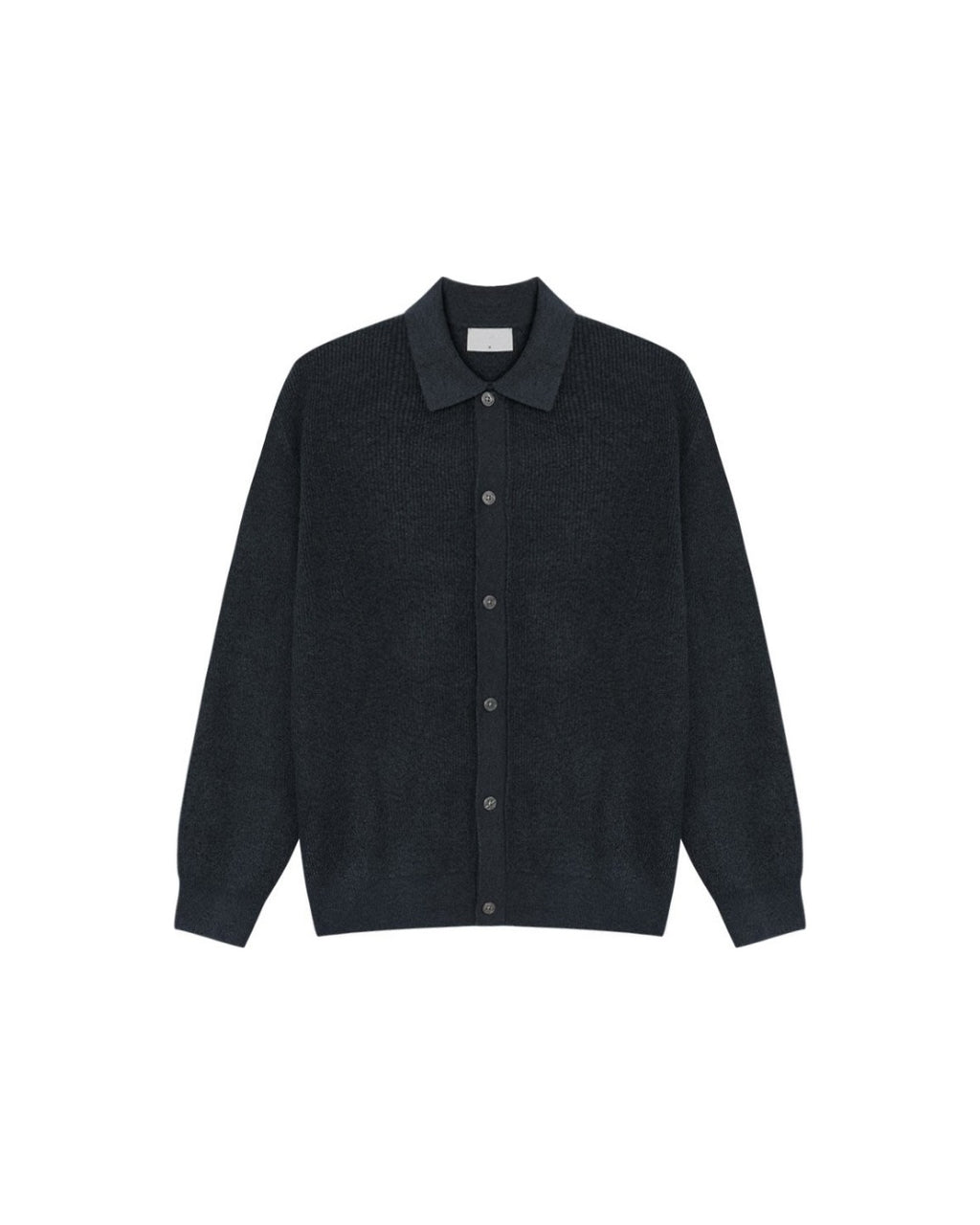 (UNISEX) Cashmere Like Soft Collar Cardigan