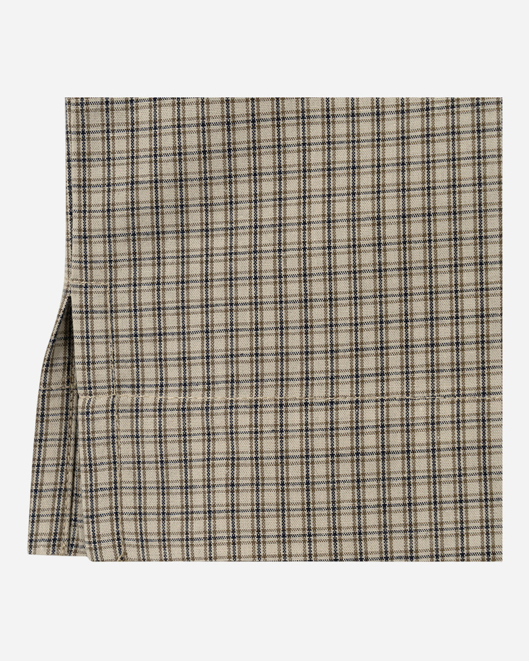 (UNISEX) Fireman Buckle Check Shirt