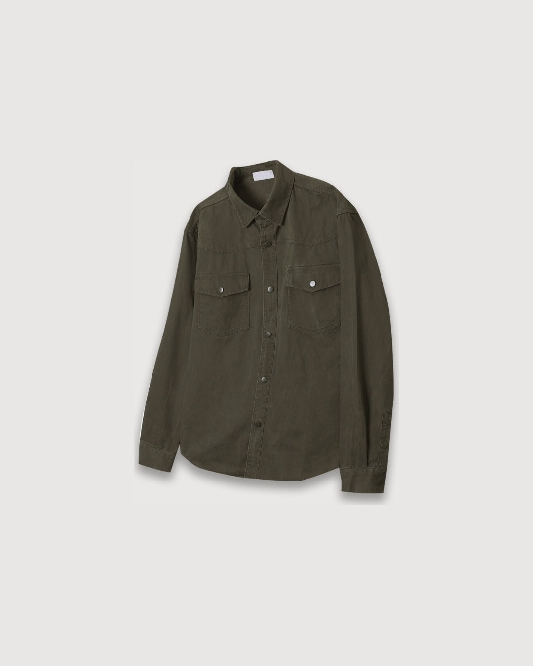 (UNISEX) Western Over Cotton Shirt