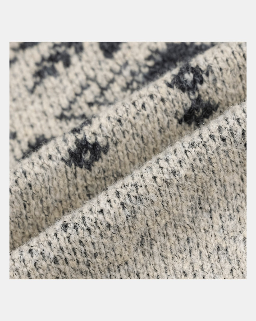 (UNISEX) Plain Nordic Knit