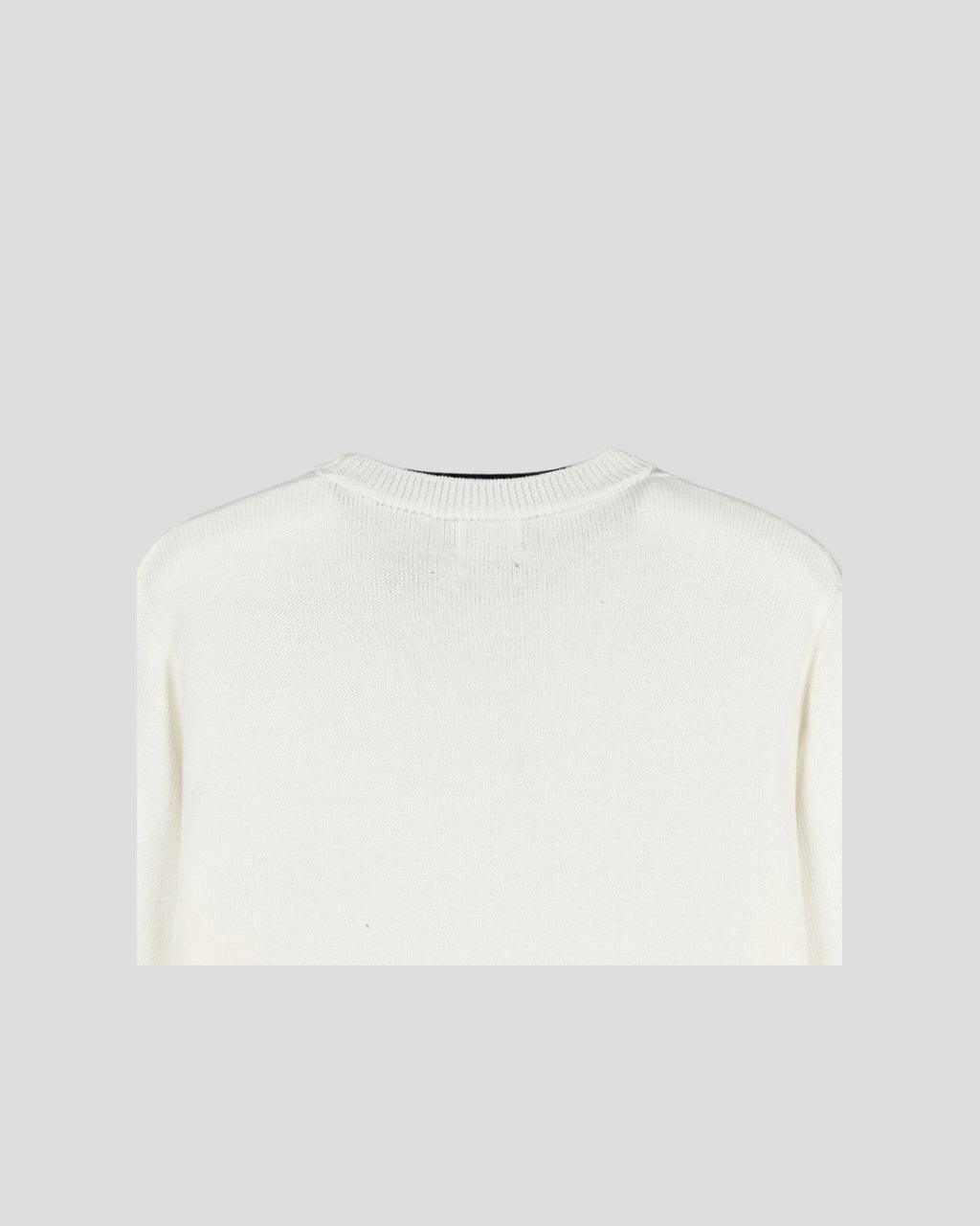 (UNISEX) Colorblock Round Knit
