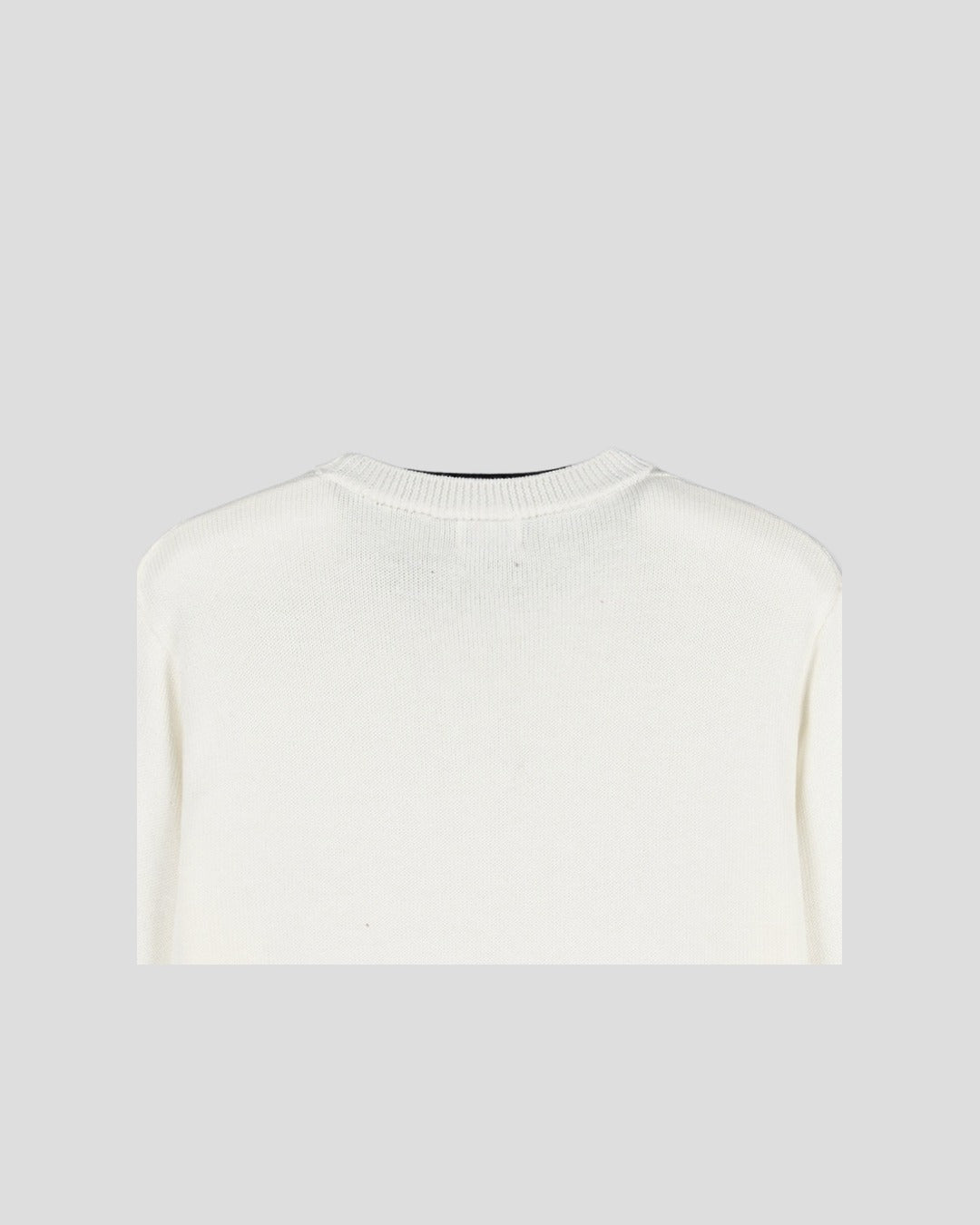 (UNISEX) Colorblock Round Knit