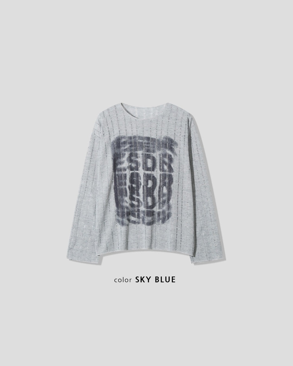 (UNISEX) ESDR Lettering Knit