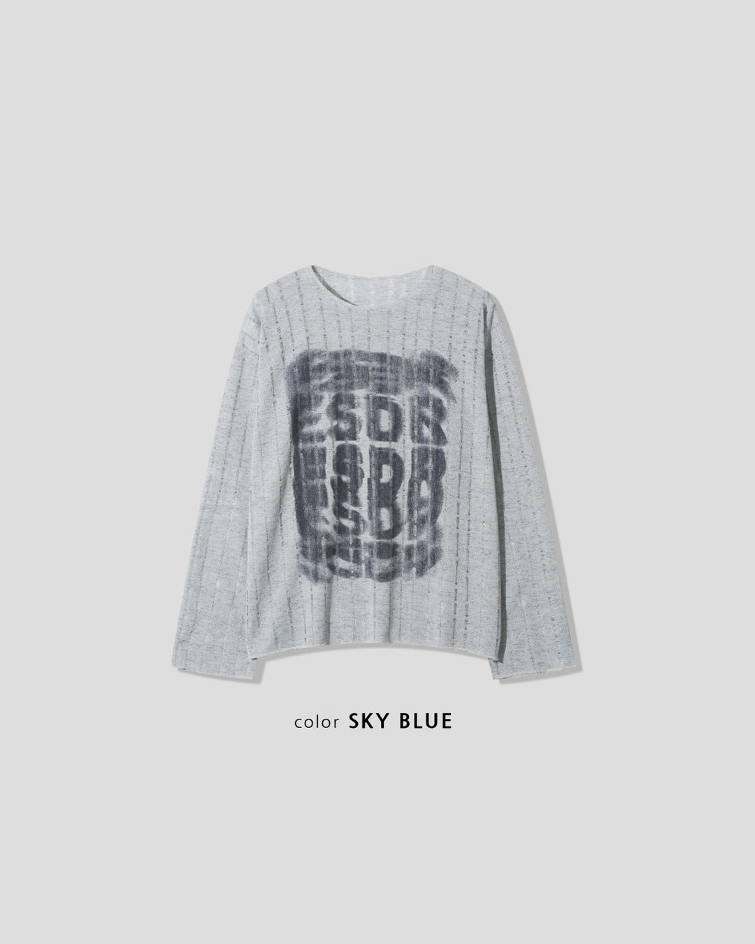 (UNISEX) ESDR Lettering Knit