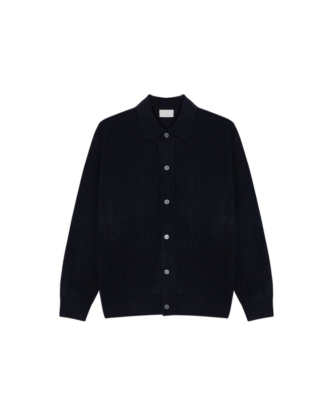 (UNISEX) Cashmere Like Soft Collar Cardigan