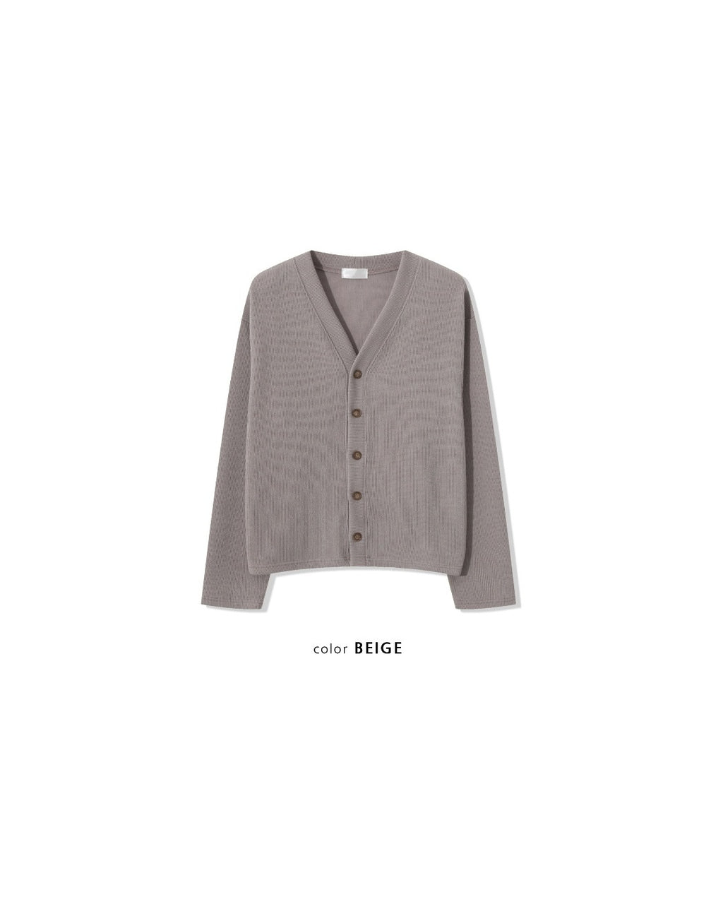 (UNISEX) Knitted V-Neck Cardigan
