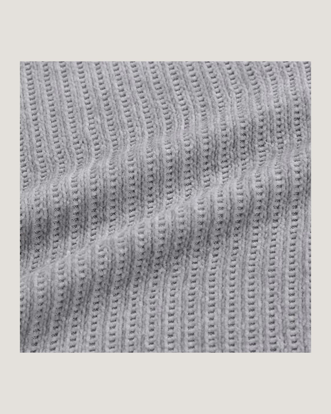 (UNISEX) Double Henley Neck Long Sleeve