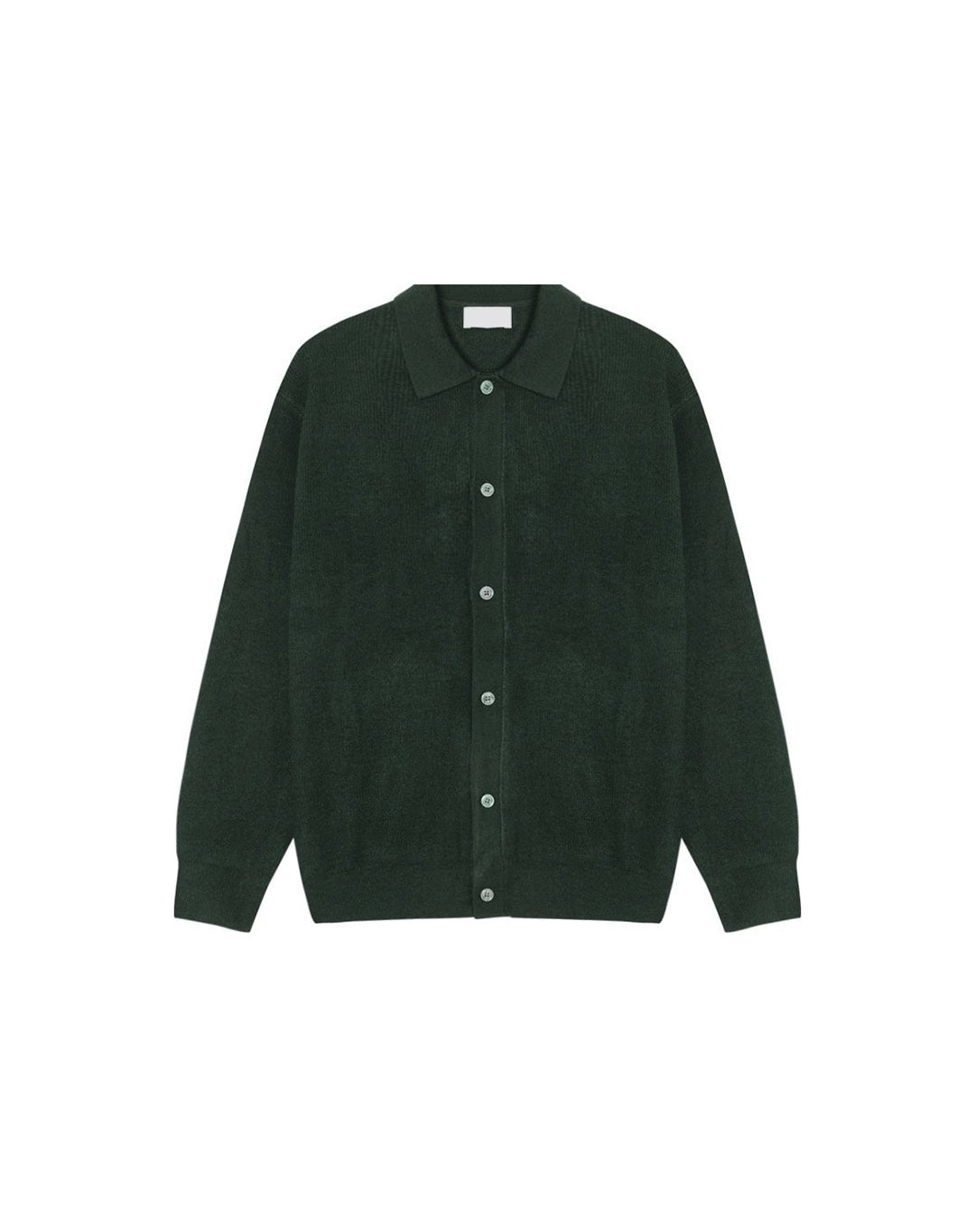 (UNISEX) Cashmere Like Soft Collar Cardigan