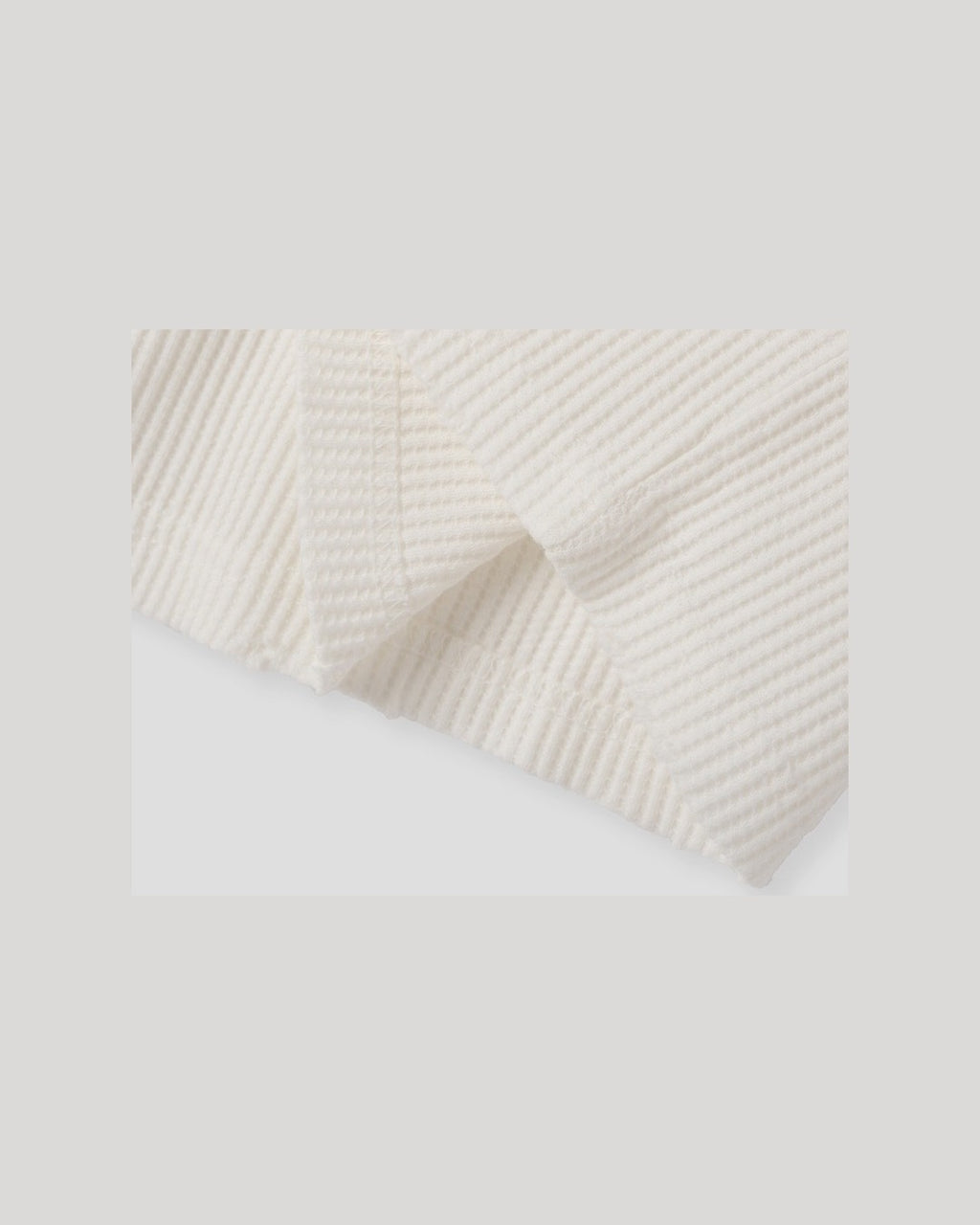 (UNISEX) Cycle Washed Waffle Long Sleeve
