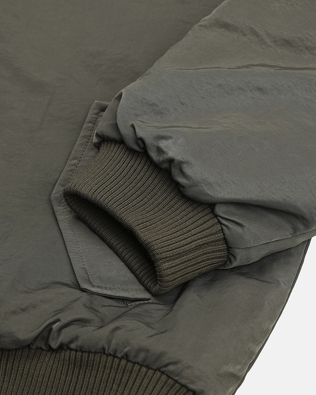(UNISEX) Fur Trimming Quilted MA-1