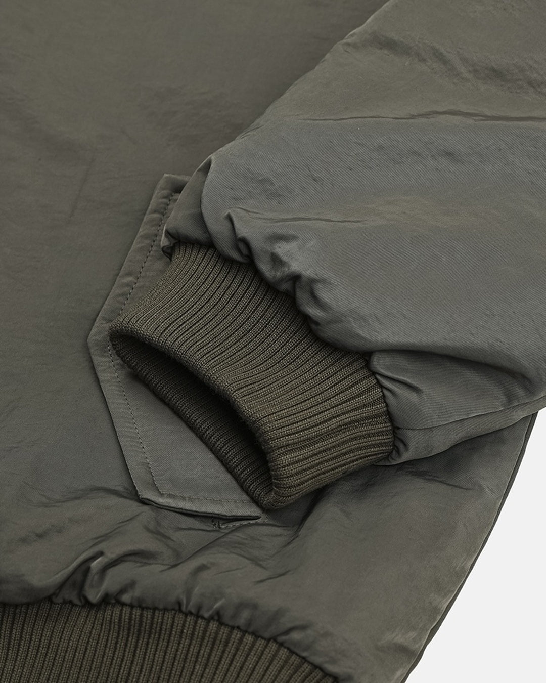 (UNISEX) Fur Trimming Quilted MA-1