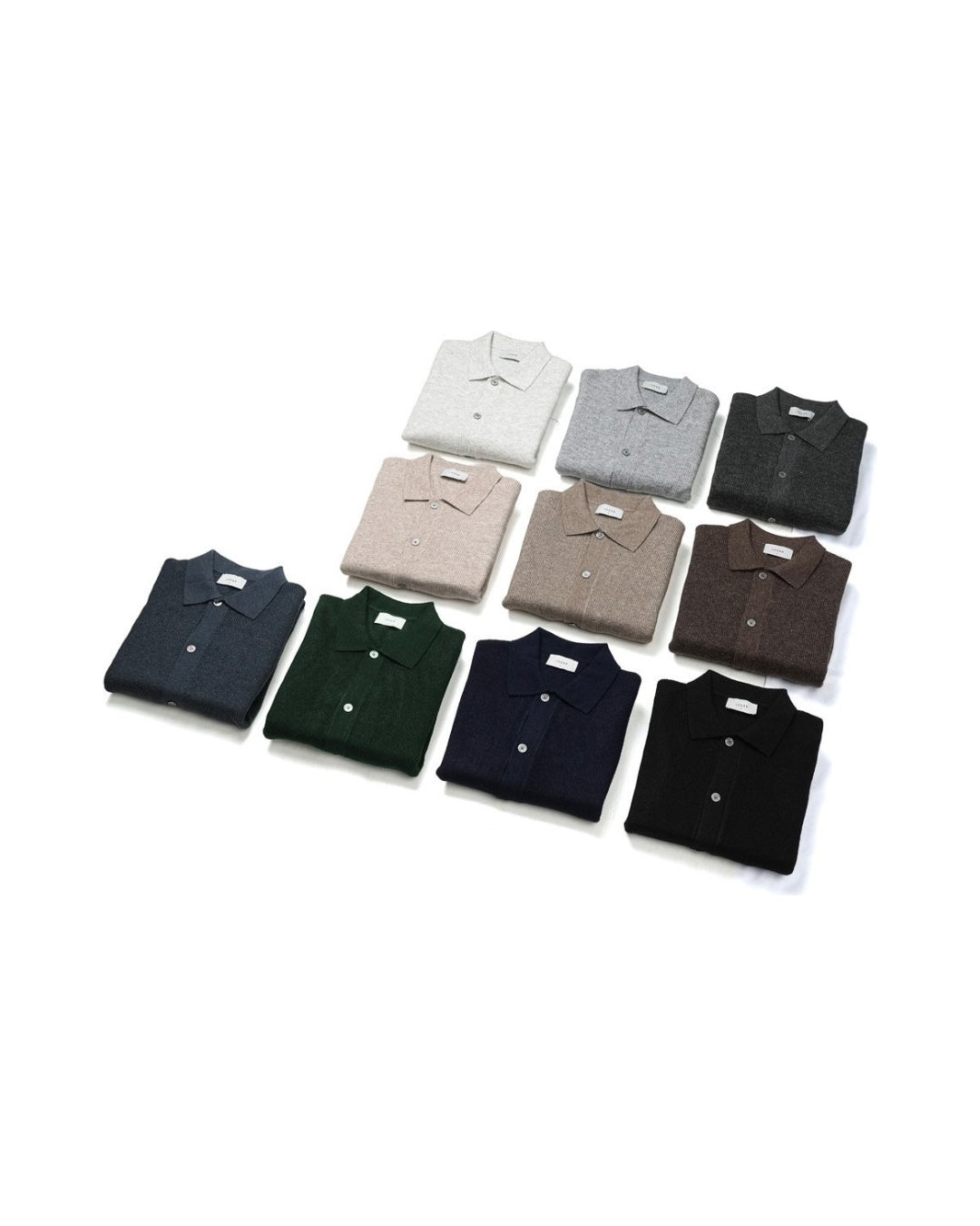 (UNISEX) Cashmere Like Soft Collar Cardigan