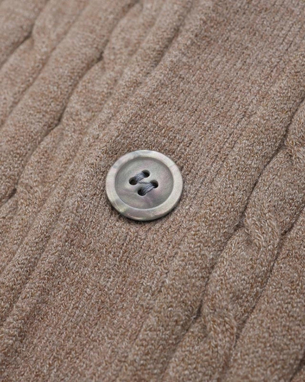 (UNISEX) Brioche Crew Neck Cardigan