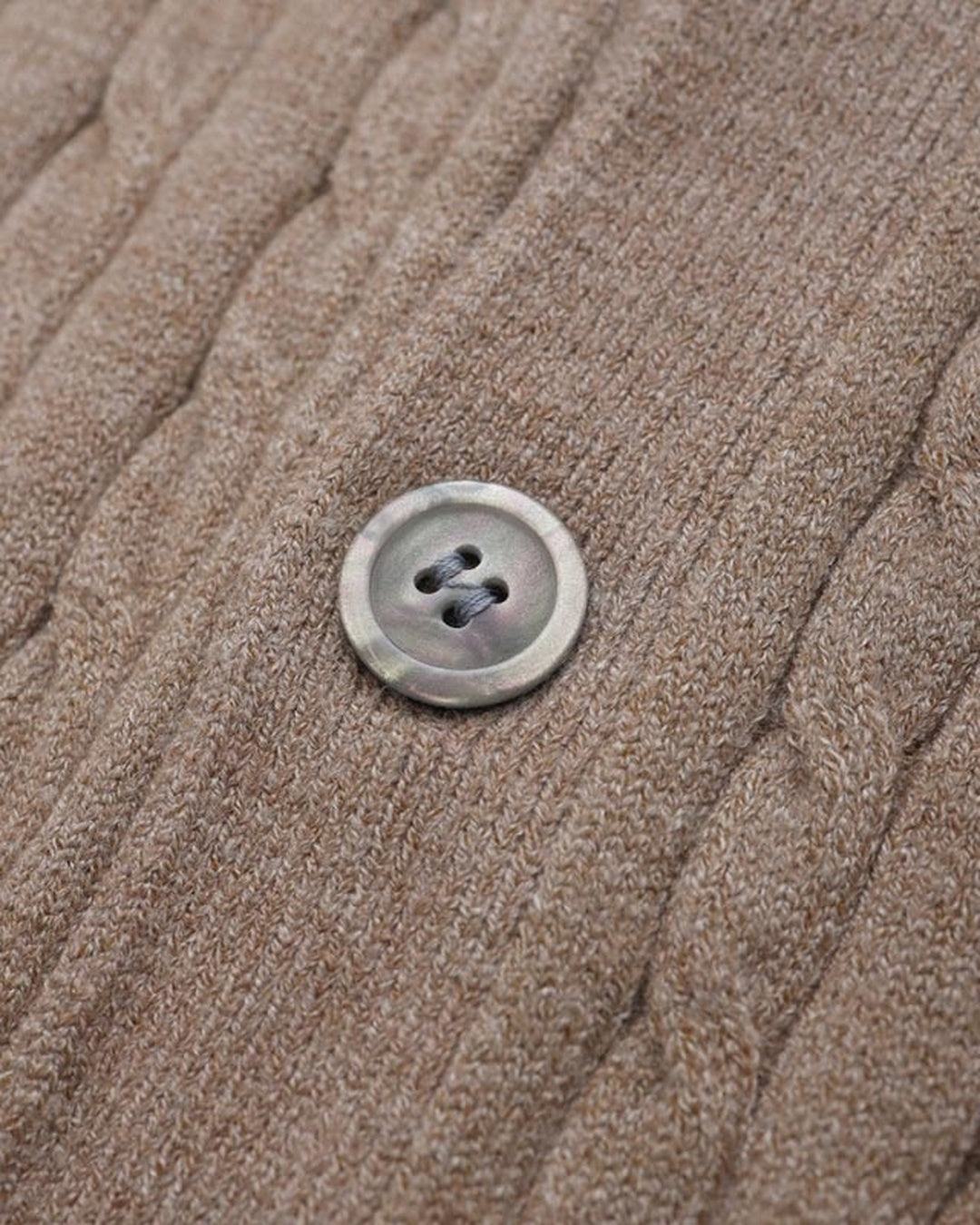 (UNISEX) Brioche Crew Neck Cardigan