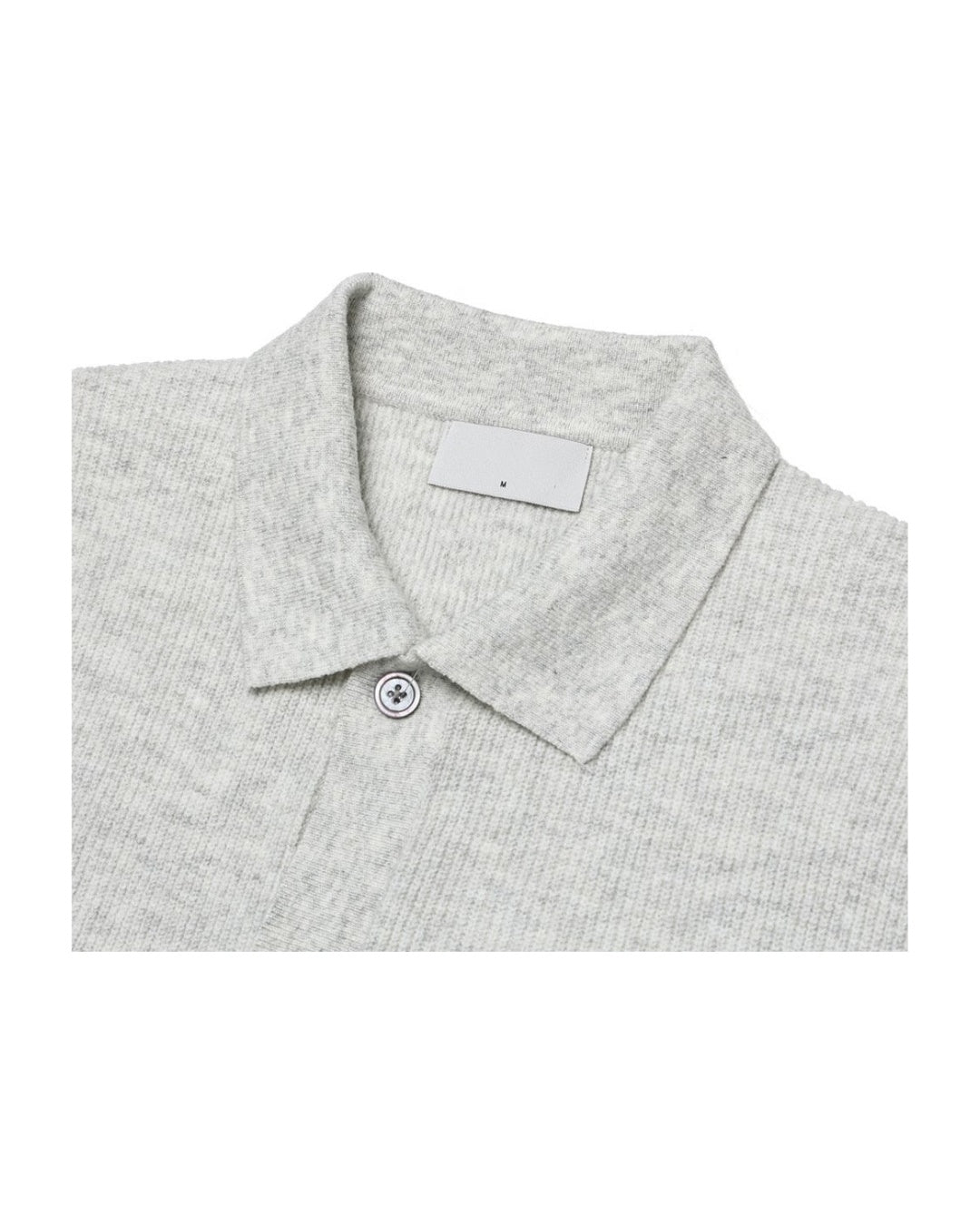 (UNISEX) Cashmere Like Soft Collar Cardigan