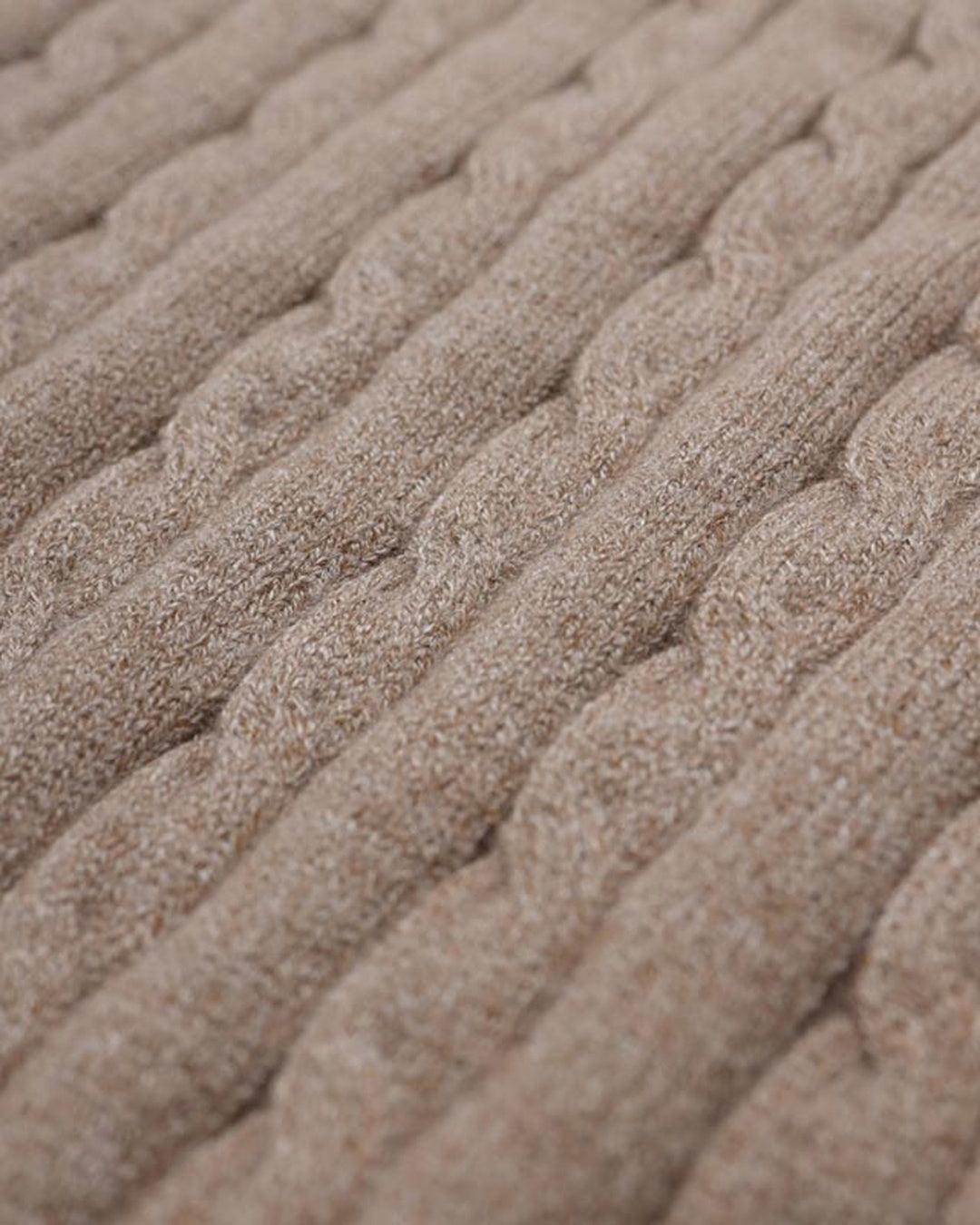 (UNISEX) Brioche Crew Neck Cardigan