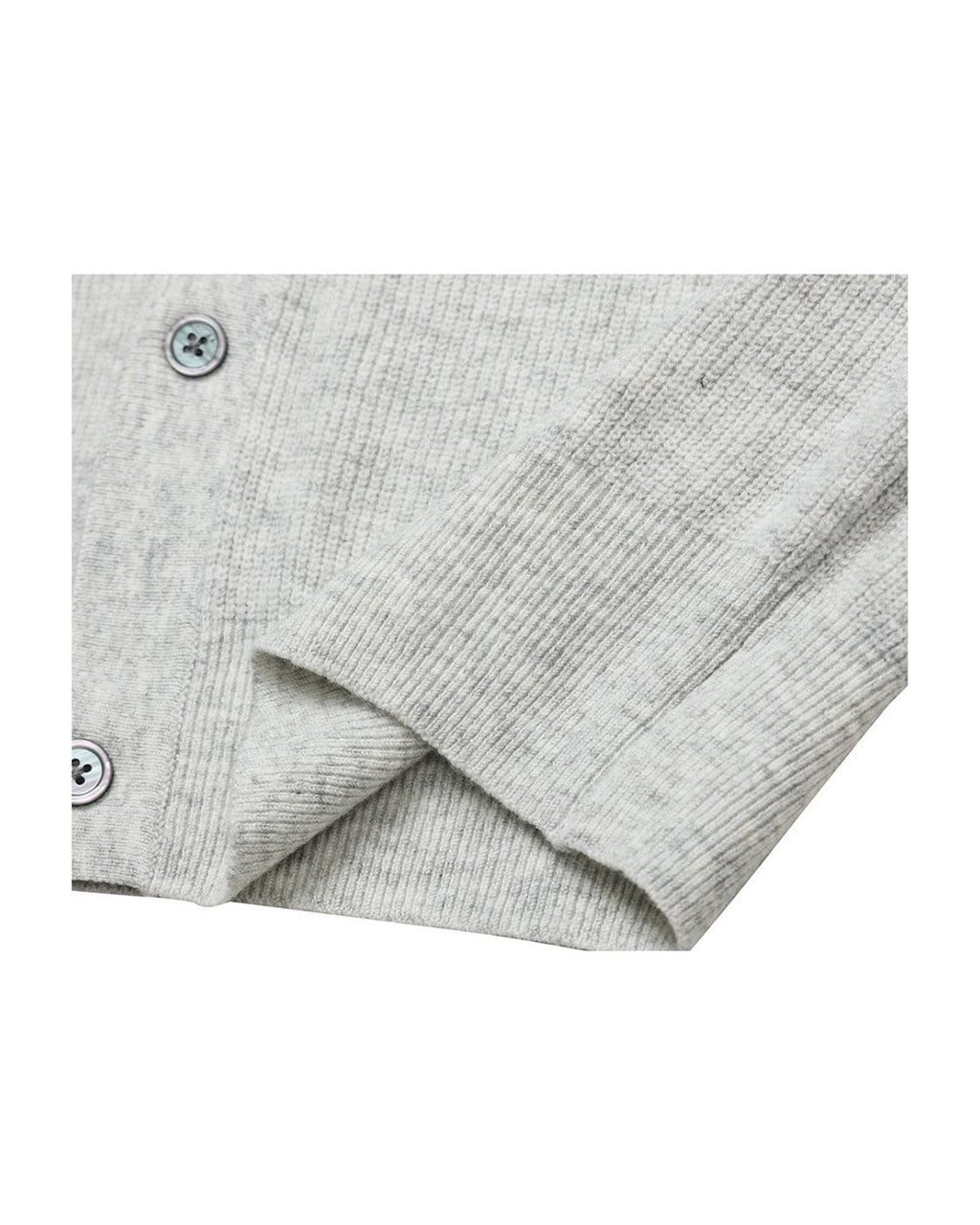 (UNISEX) Cashmere Like Soft Collar Cardigan