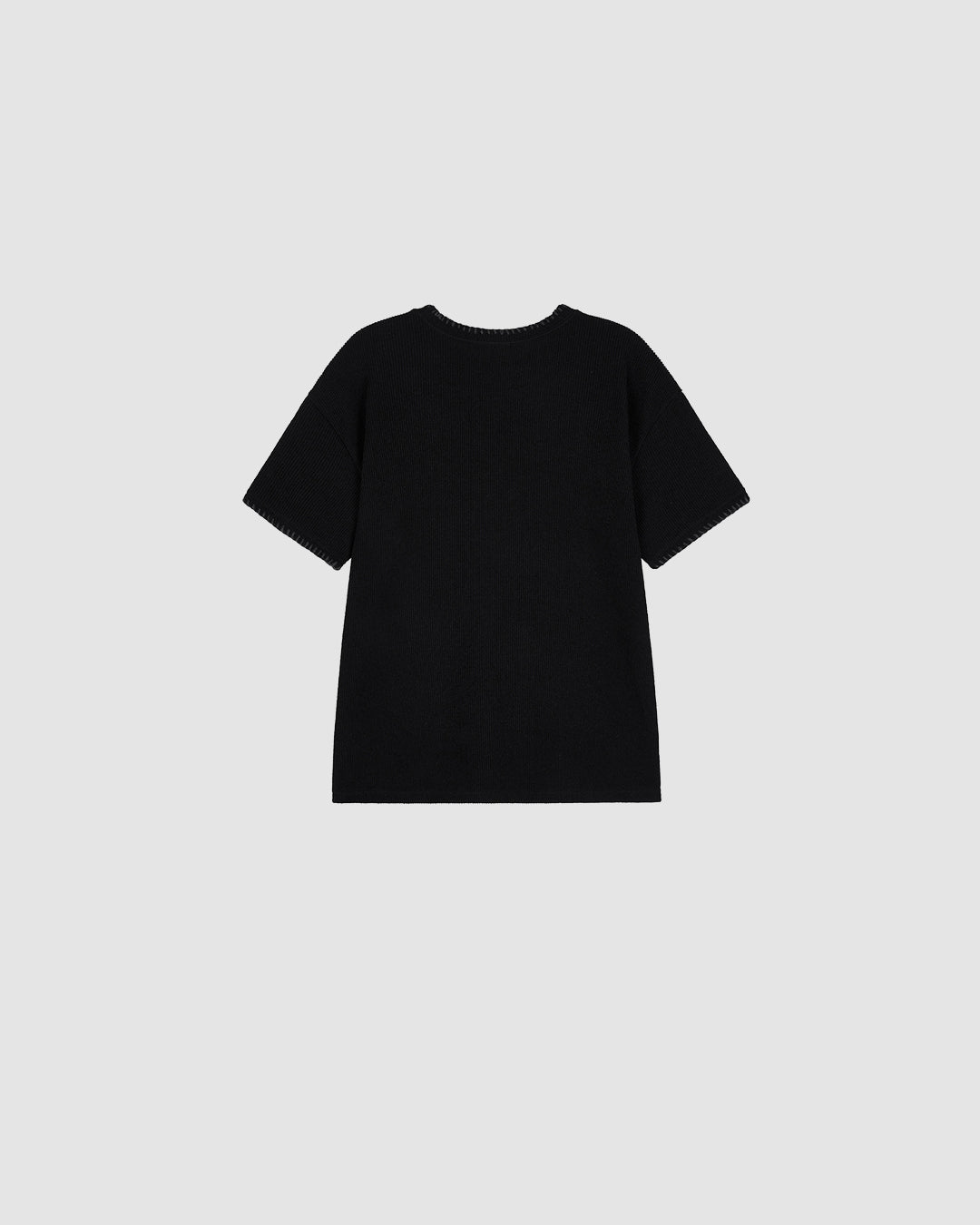 (M's) Stitch Copped Knit