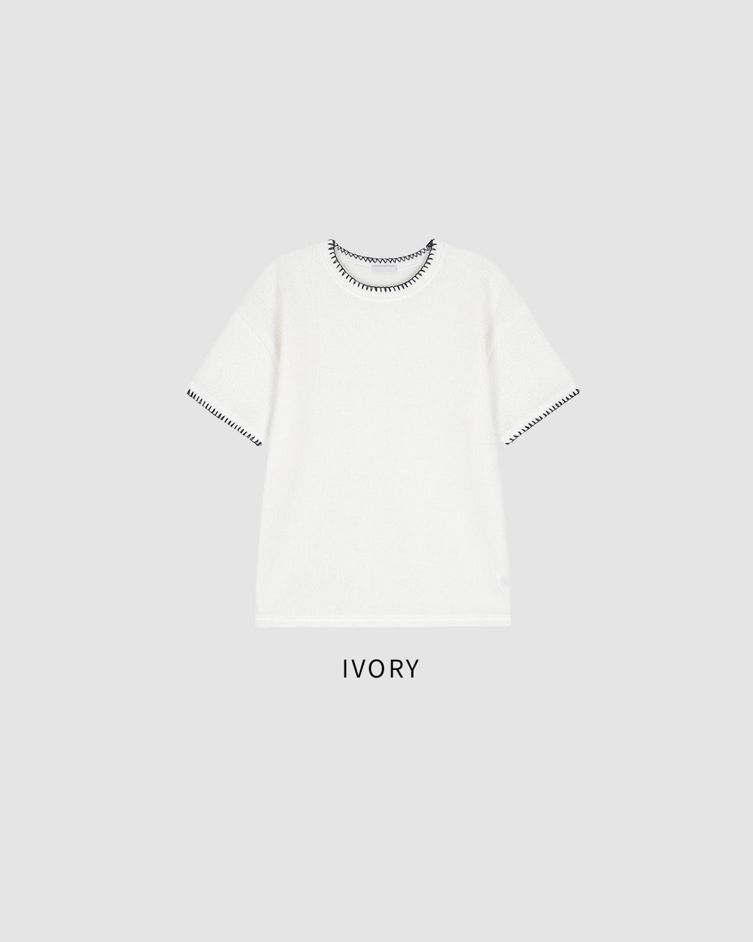 (M's) Stitch Copped Knit