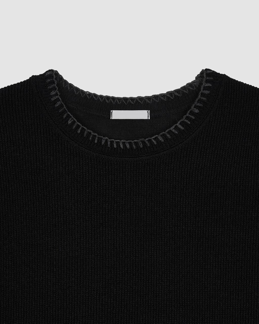(M's) Stitch Copped Knit