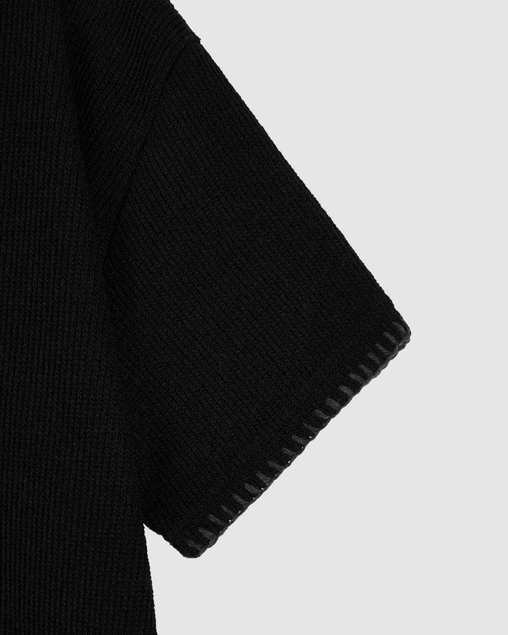 (M's) Stitch Copped Knit