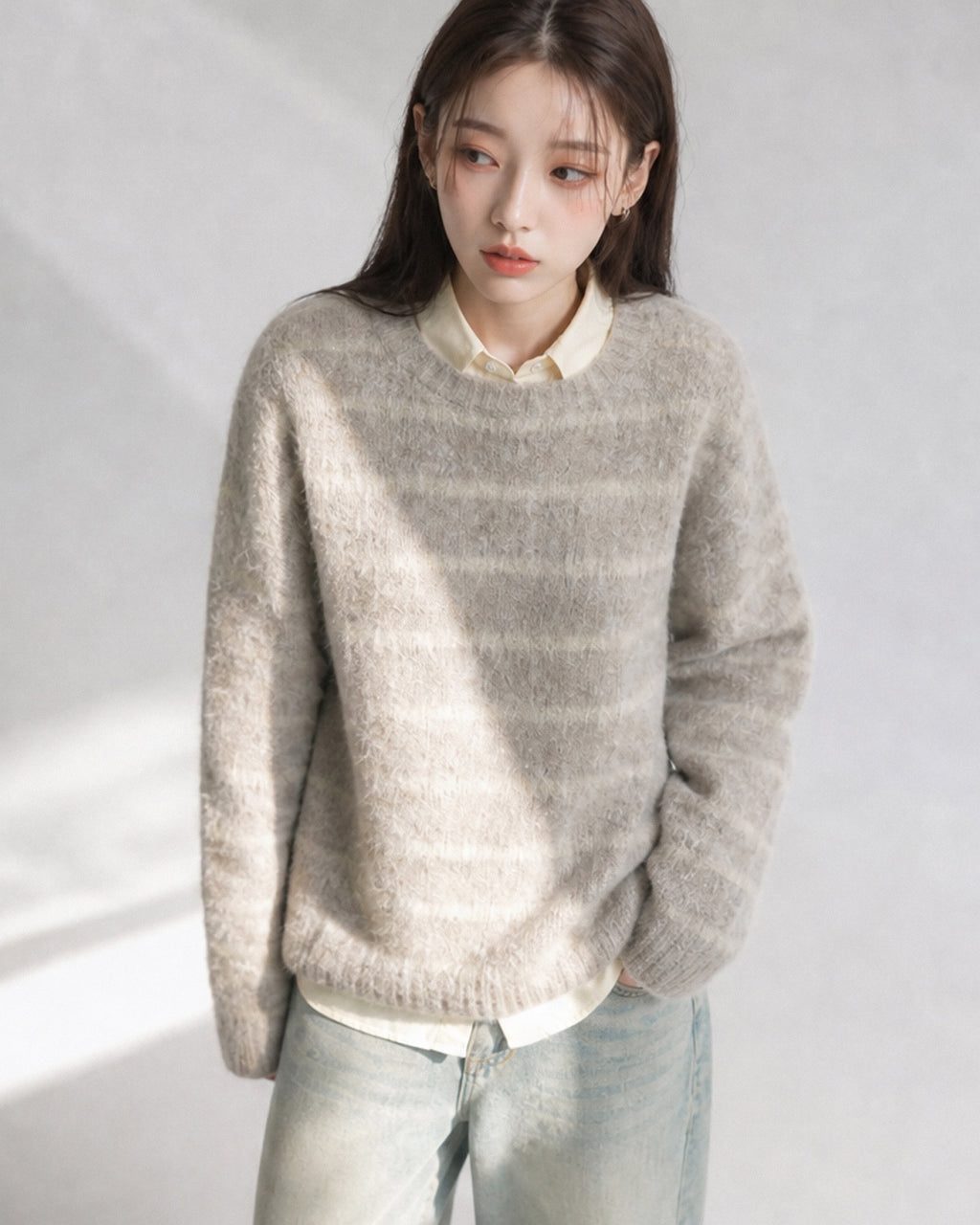 (UNISEX) Melony Brush Knit