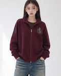 (UNISEX) 46 Horse Jersey Zip-up