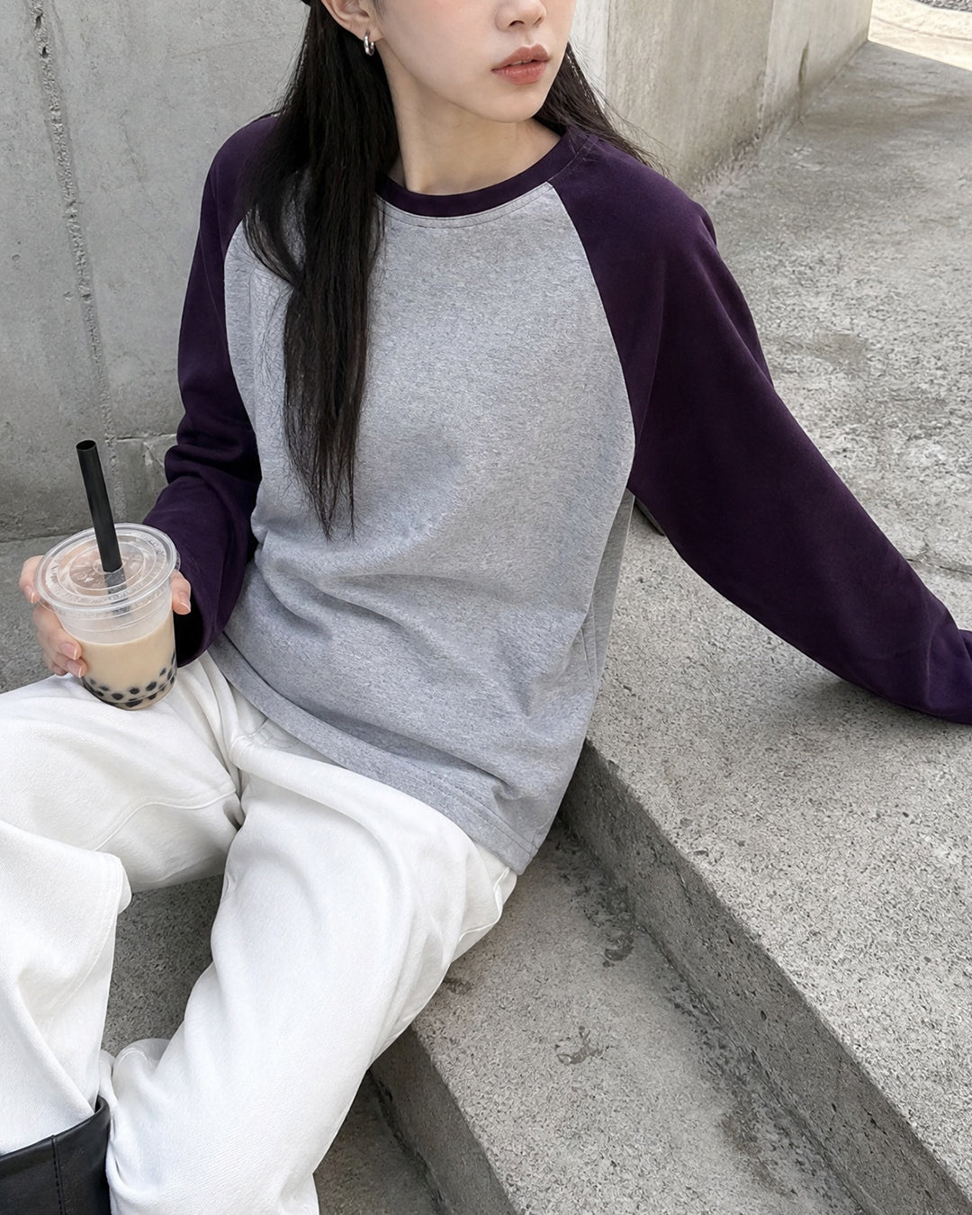 (UNISEX) Hands Raglan Long Sleeve