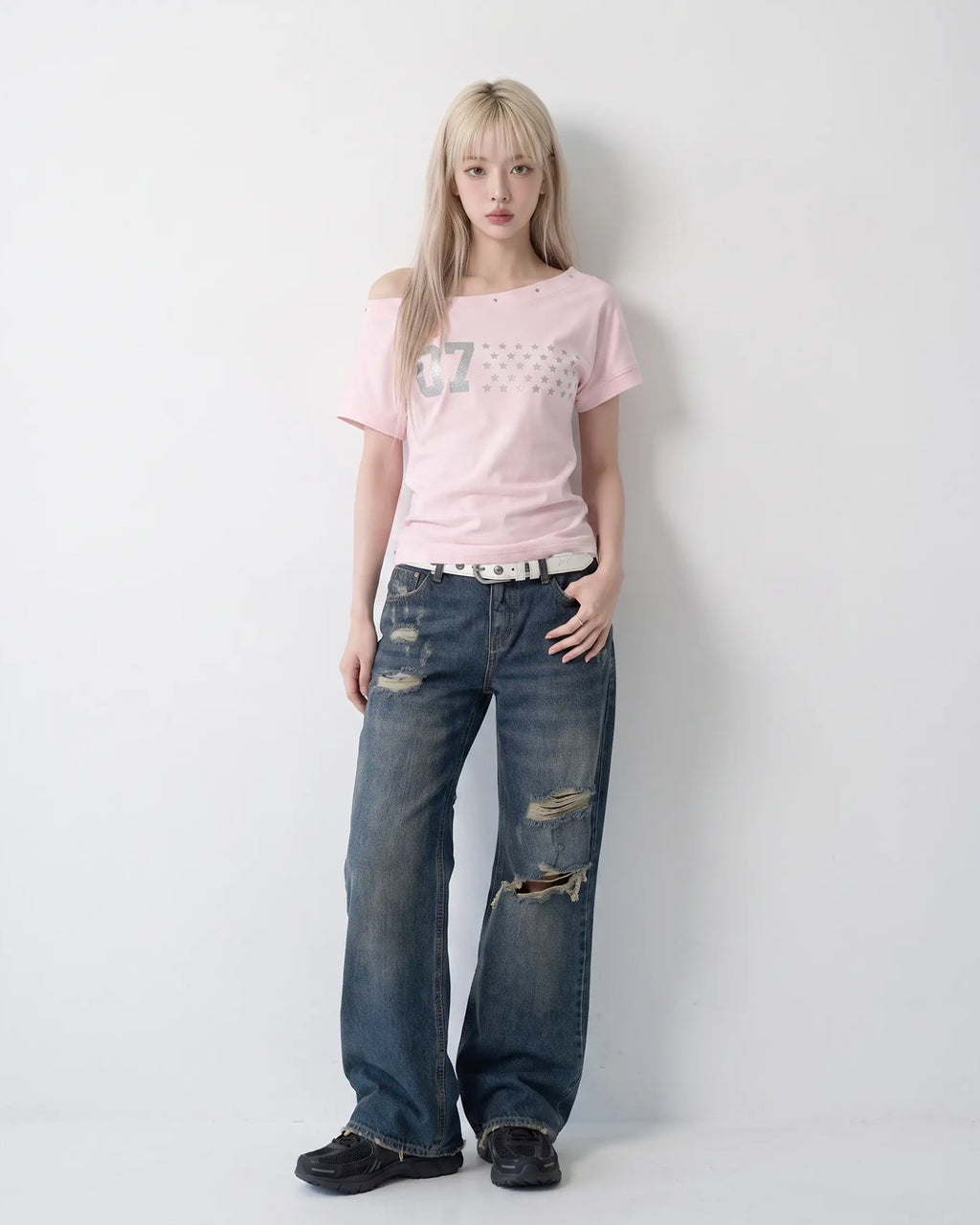 (W's) Studs One-off Tee