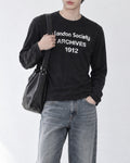 (UNISEX) London Long Sleeve Slub Tee