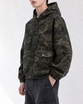 (UNISEX) Over Cotton Hooded Jacket
