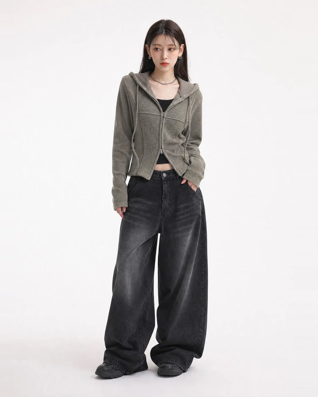 (UNISEX) Ghetto Balloon Denim