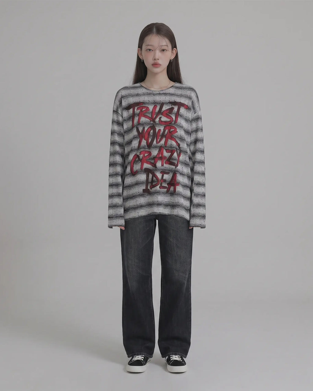 (UNISEX) Trust Stripe Knit