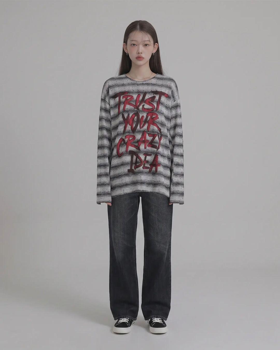 (UNISEX) Trust Stripe Knit
