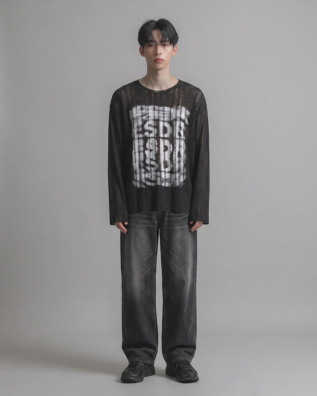 (UNISEX) ESDR Lettering Knit