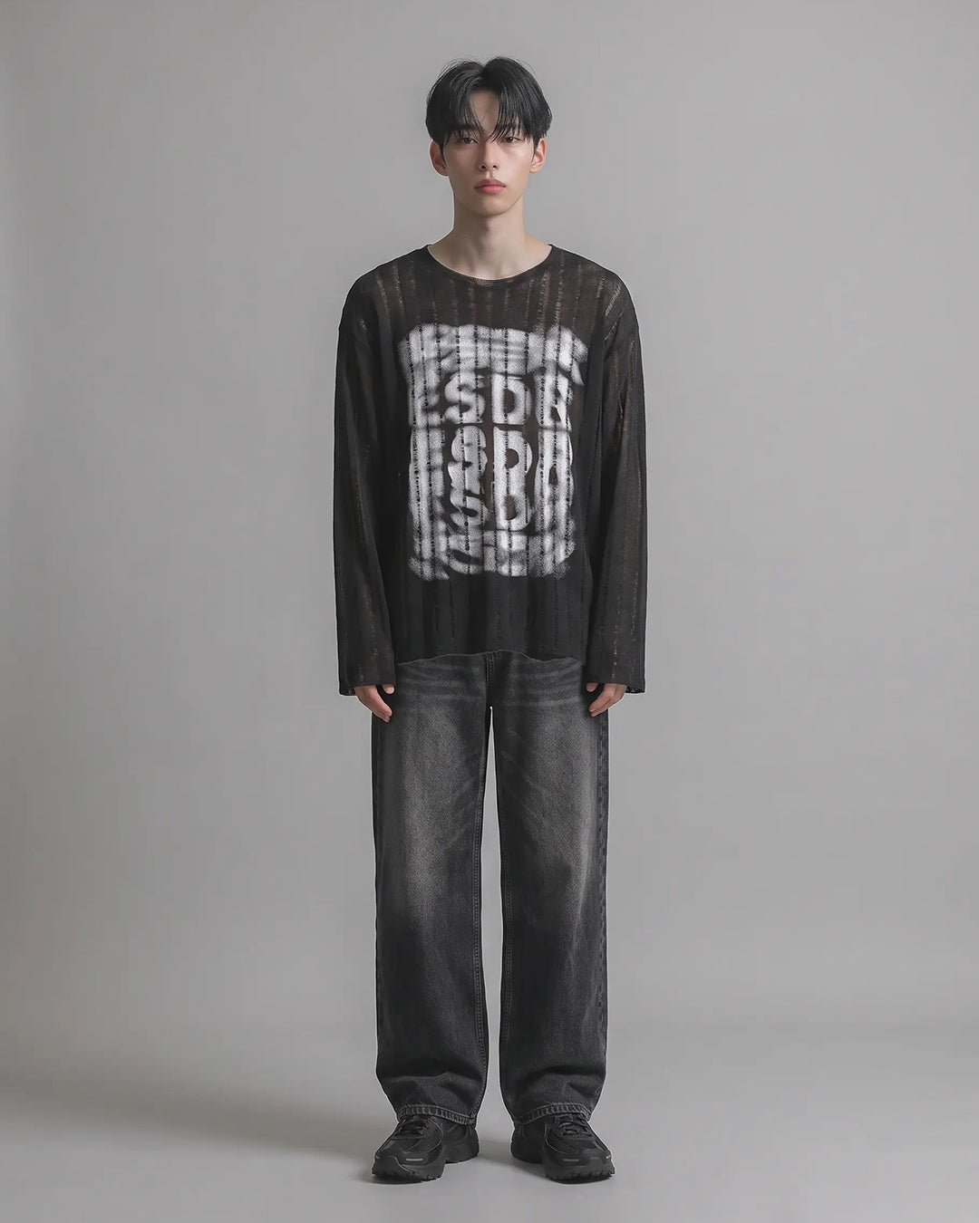(UNISEX) ESDR Lettering Knit