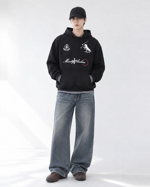 (UNISEX) Starfall Graphic Hoodie