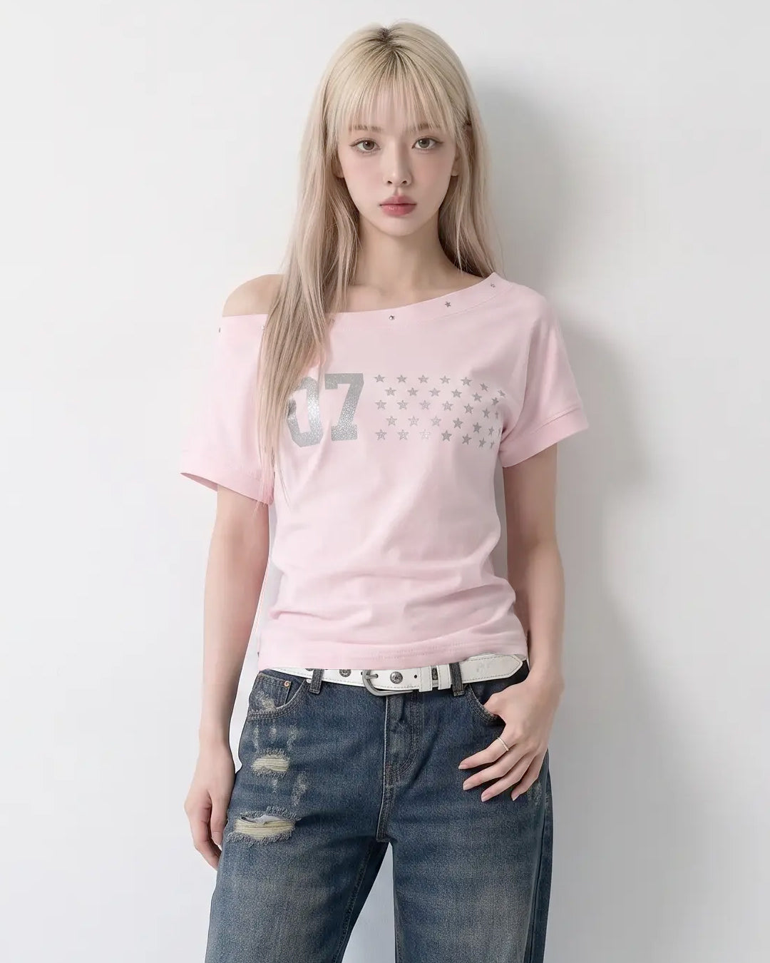(W's) Studs One-off Tee