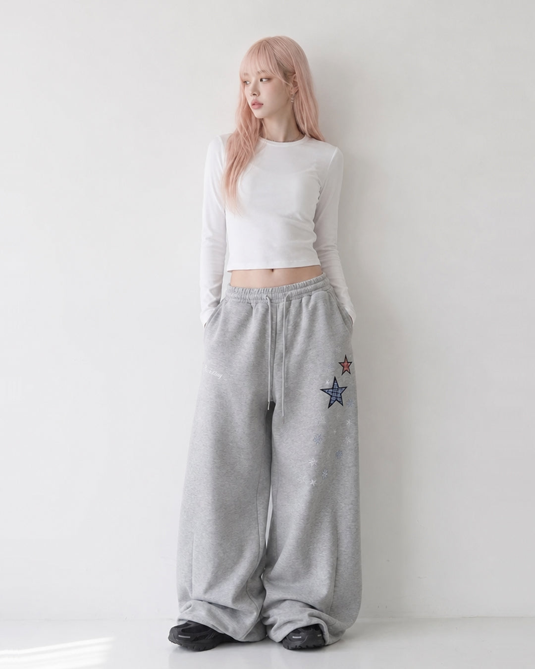 (W's) Star Milkyway Wide Sweatpants