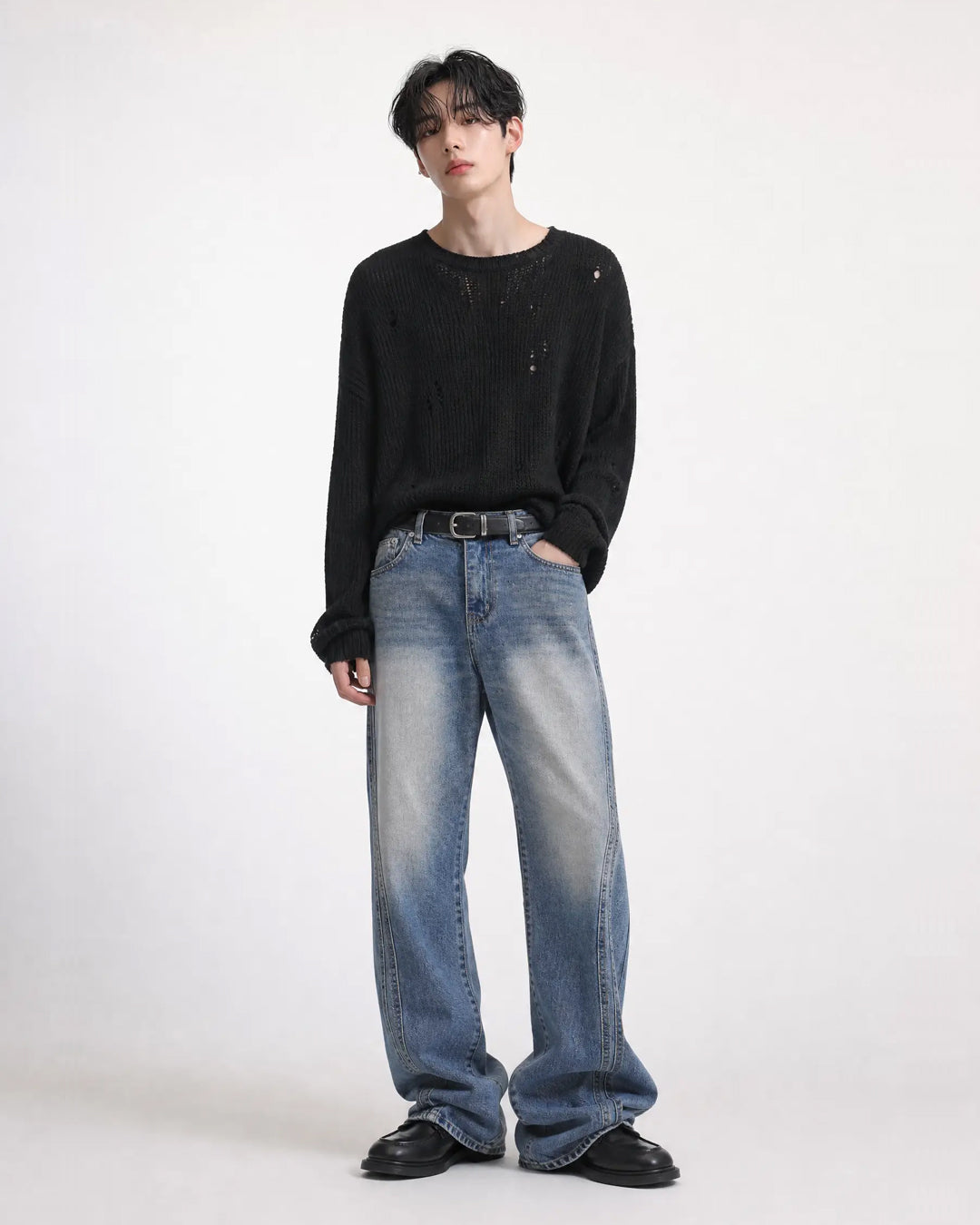 (UNISEX) Vintage Flare Denim Pants
