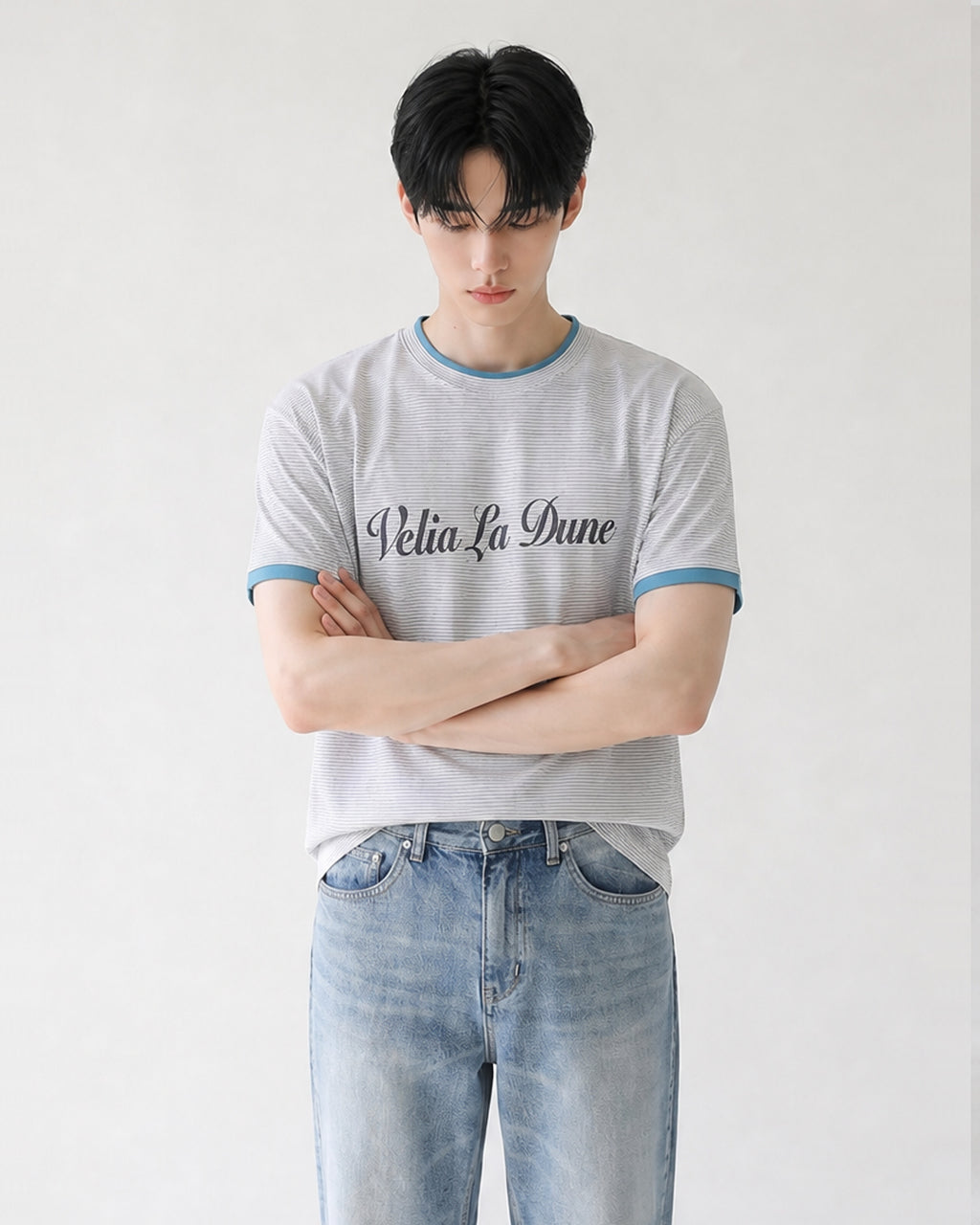 (UNISEX) Velia Layered Tee